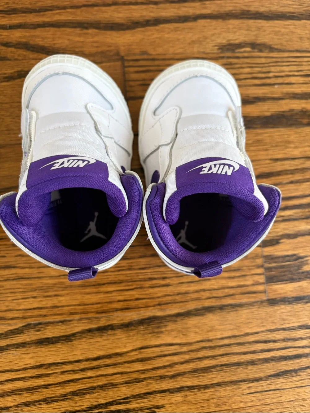 Nike Air Jordan 1 Crib Bootie Court Purple - Size 4C (OG Box) - Baby Shoes